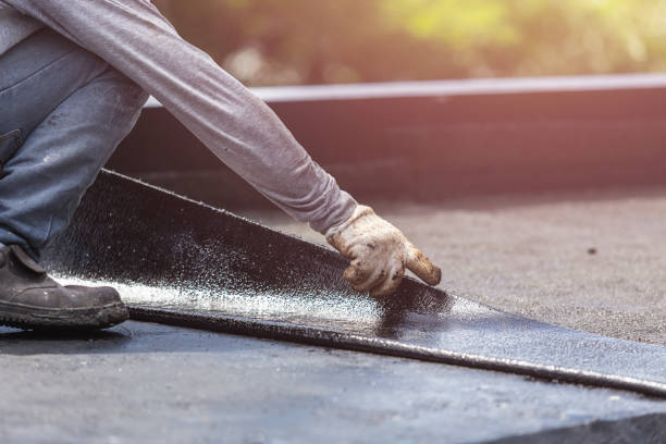 Professional Basement Waterproofing technician working in Princeton, WI